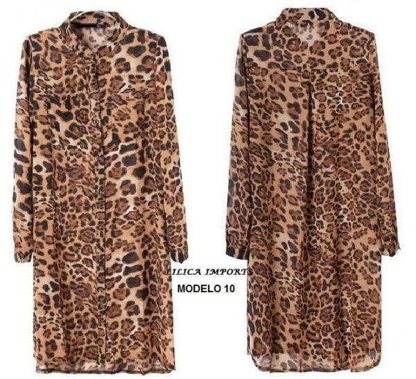Camisa Blusa Animal Print Za*ra Inspired 10